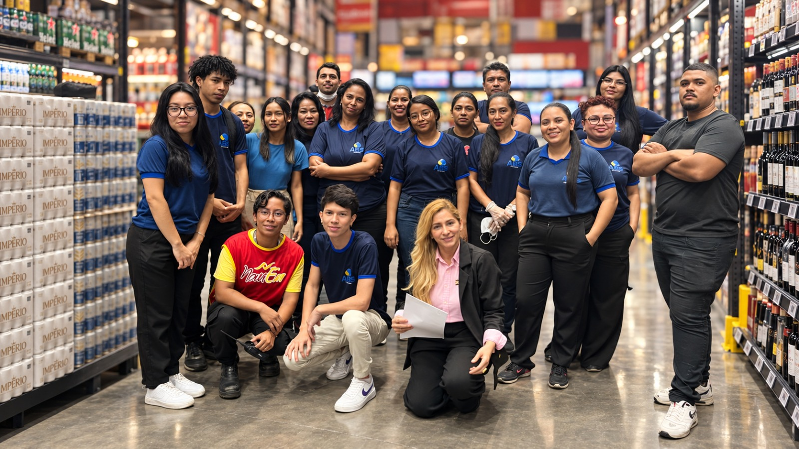 Equipe ABS Resolve uniformizada em operação em Manaus - AM